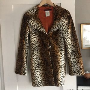 Miss Sixty leopard print jacket. Size M